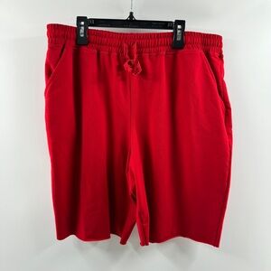 LuLaRoe Men’s Red Lounge Shorts Size Large